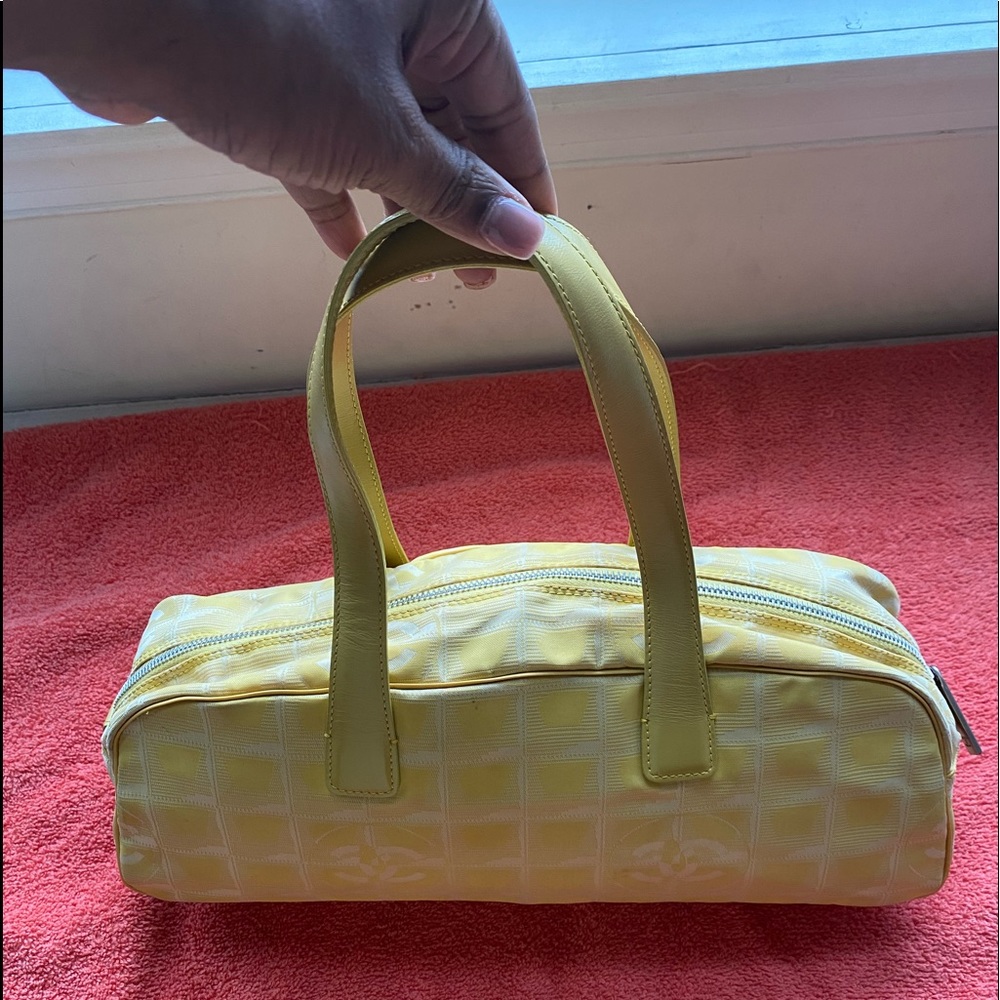 Authentic Chanel Travel Ligne Bowler
